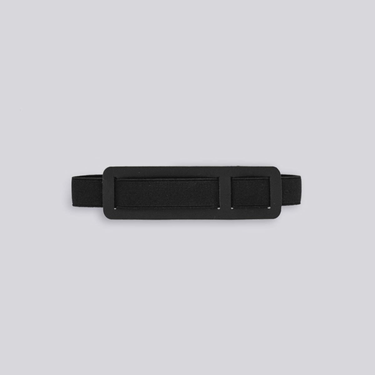 nuuna Anti handbag elastic strap L Light - Recycled leather black