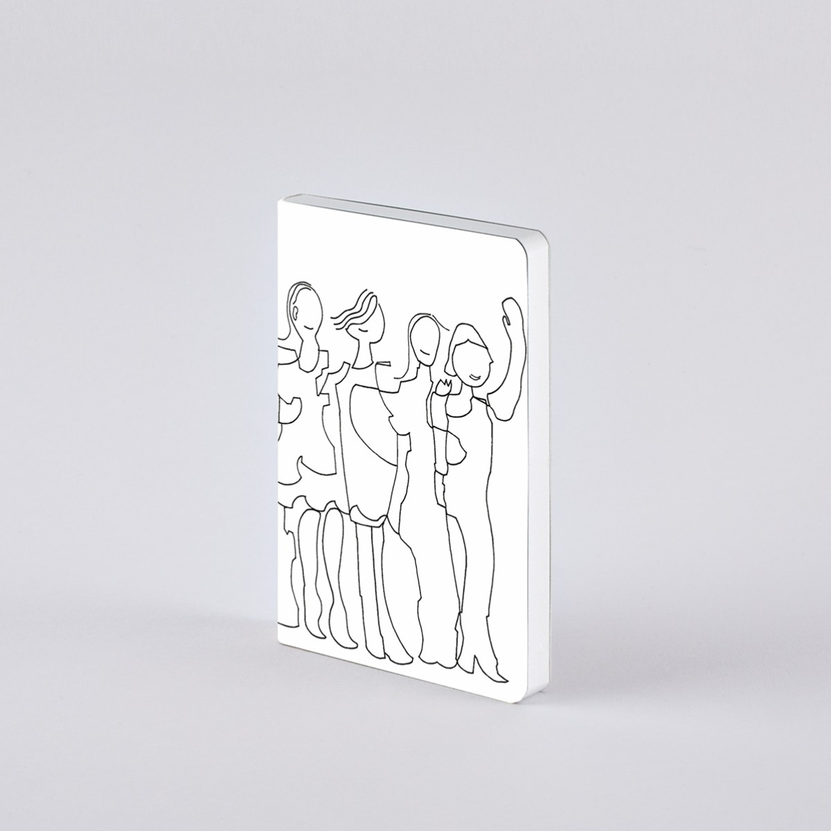 nuuna Notebook Graphic S - FRIENDS BY MYRIAM BELTZ