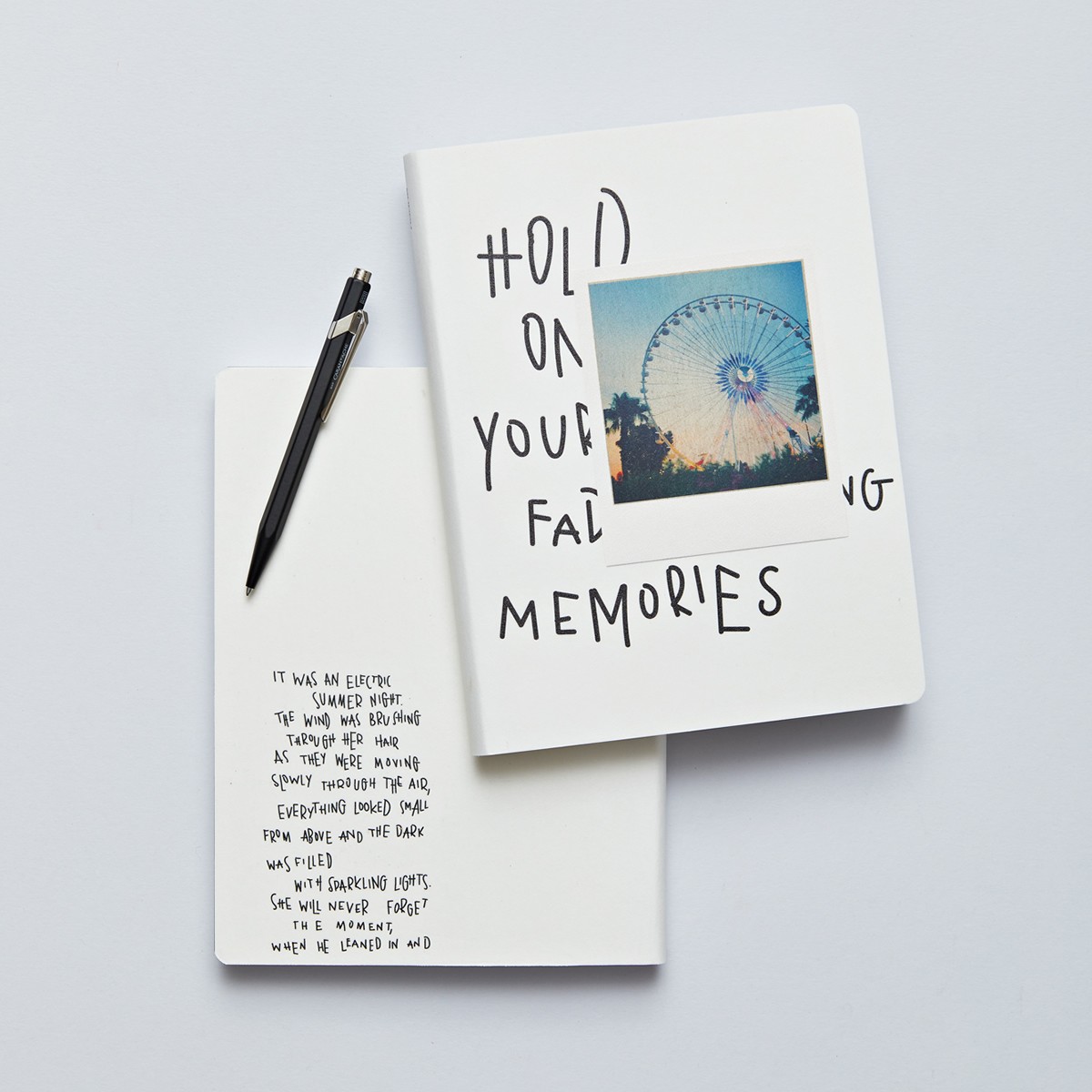 nuuna Notebook Graphic Thermo L -  FADING MEMORIES