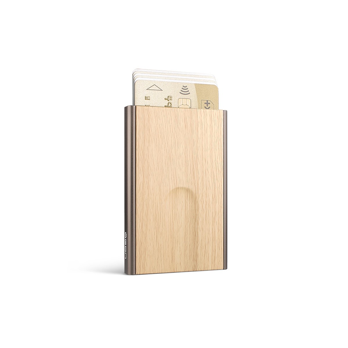 OGON Slider Bamboo Καρτοθήκη RFID