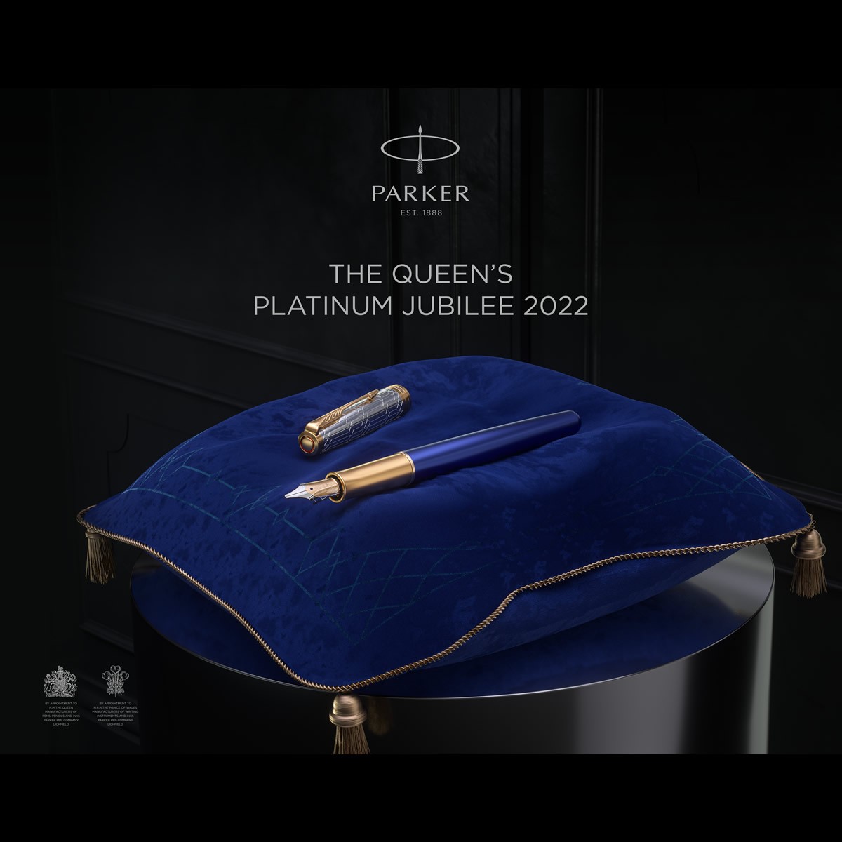 Parker Sonnet Queen's Platinum Jubilee 2022 Special Edition Πένα F