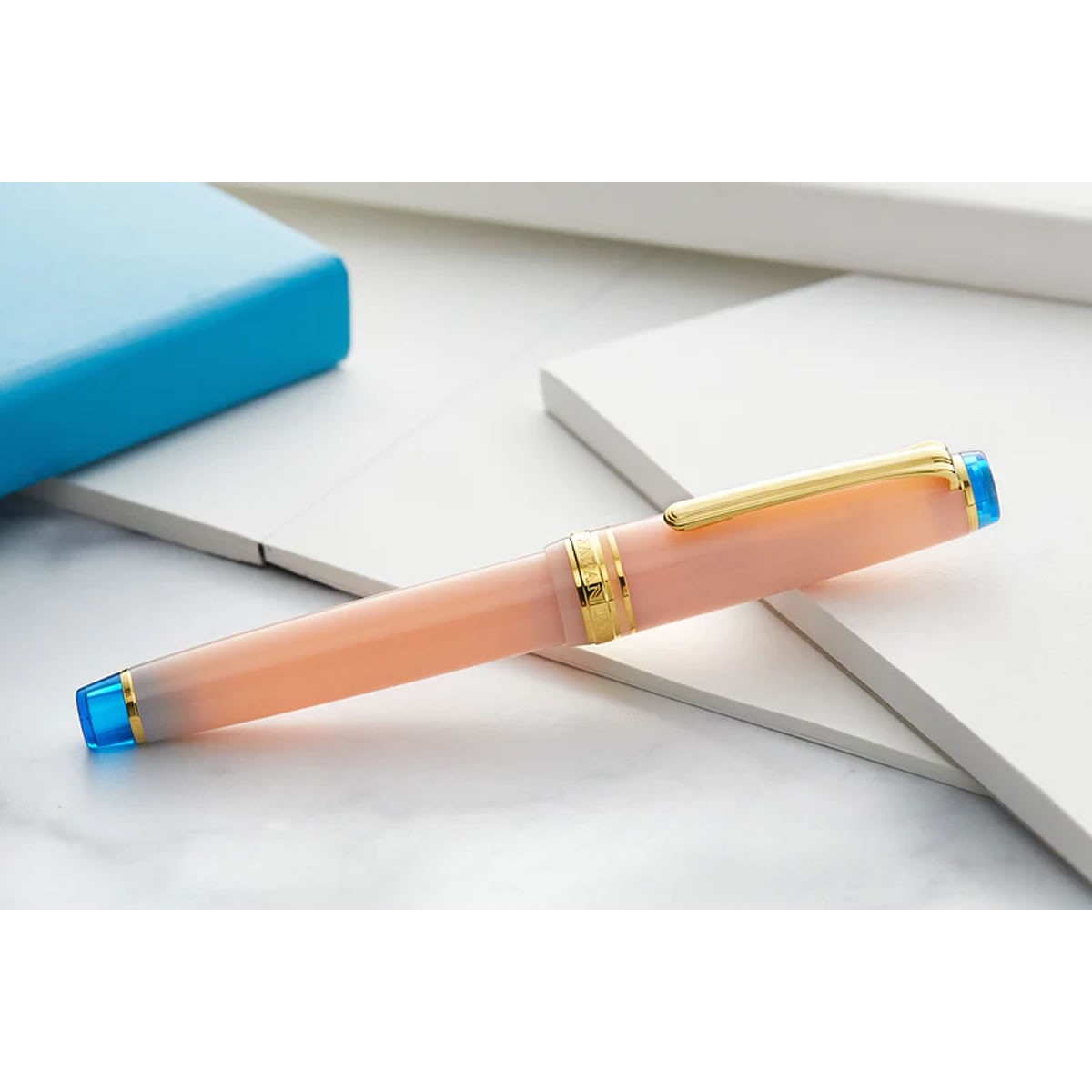 SAILOR PRO GEAR Slim MANYO Cherry Blossoms Σετ Πένα M & Μελανοδοχείο