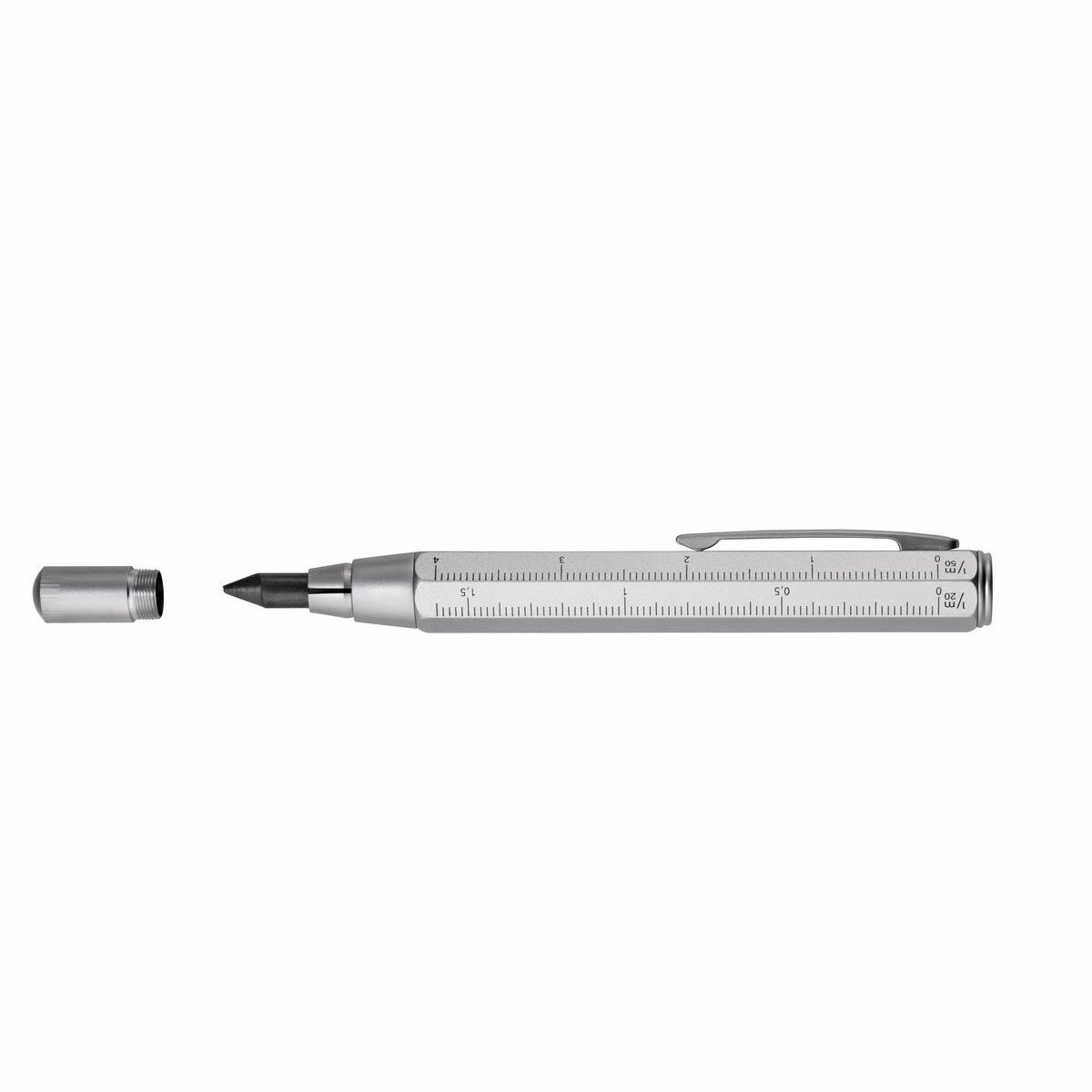 TROIKA Carpenter's pencil ZIMMERMANN Μηχανικό Μολύβι 5,6mm - Ασημί