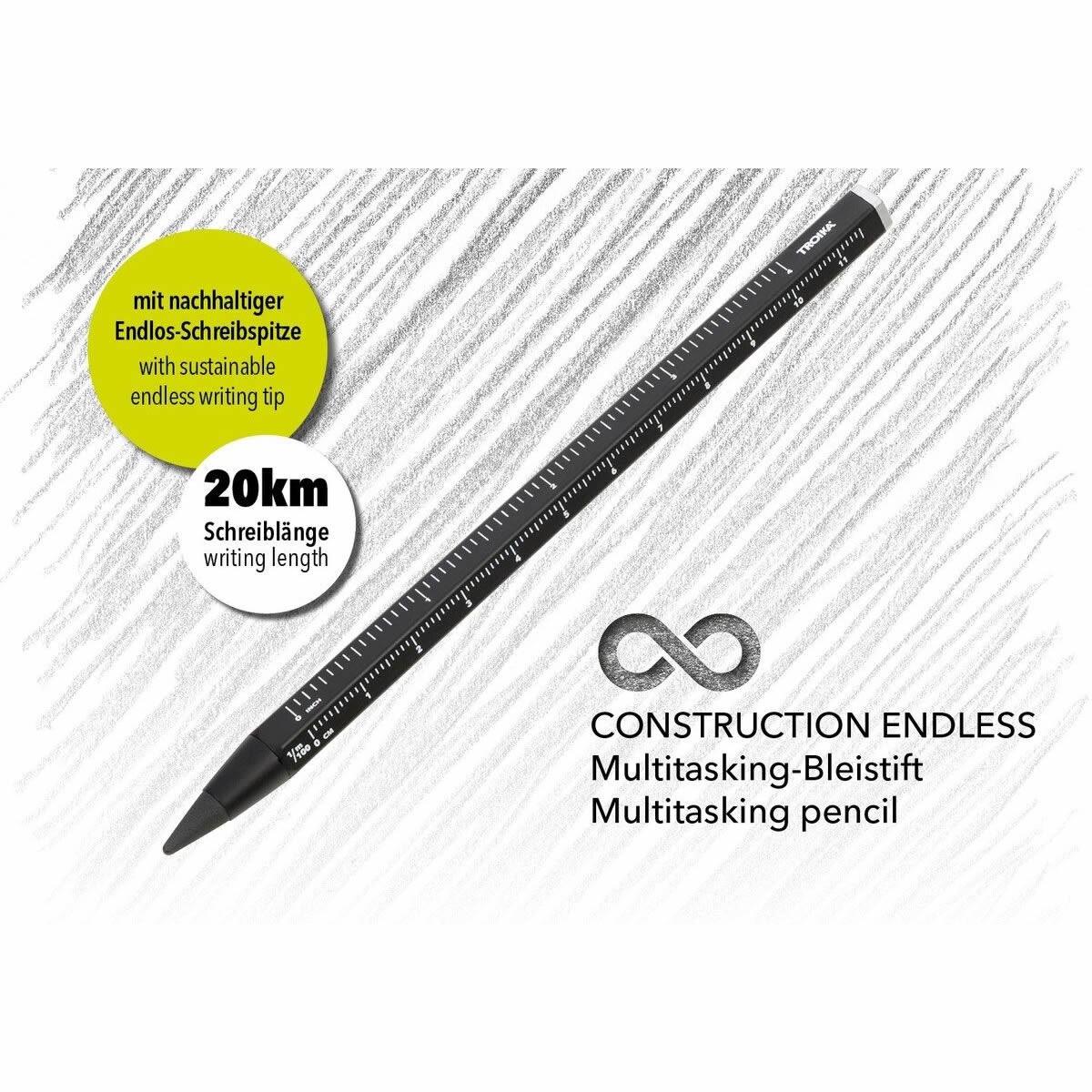 TROIKA Construction Endless Multitasking Μολύβι Black