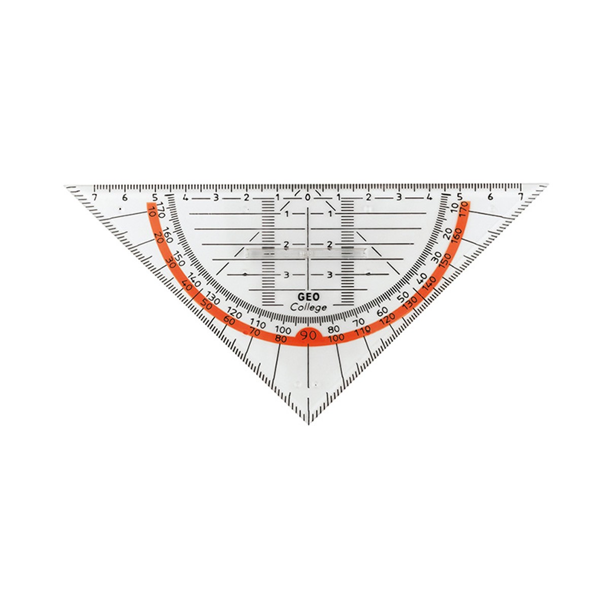 ARISTO Γεωδαιτικό Τρίγωνο 23003 16cm με Πιάστρα