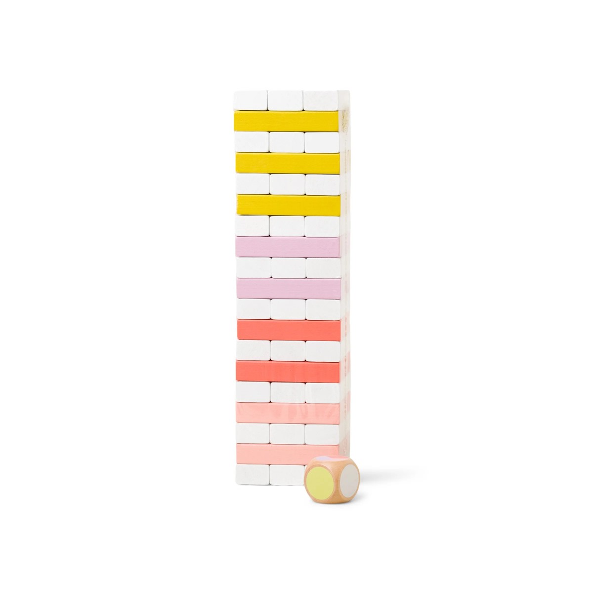 DESIGNWORKS INK Tumbling Tower - Color Pop Κλασικό Παιχνίδι Ισορροπίας