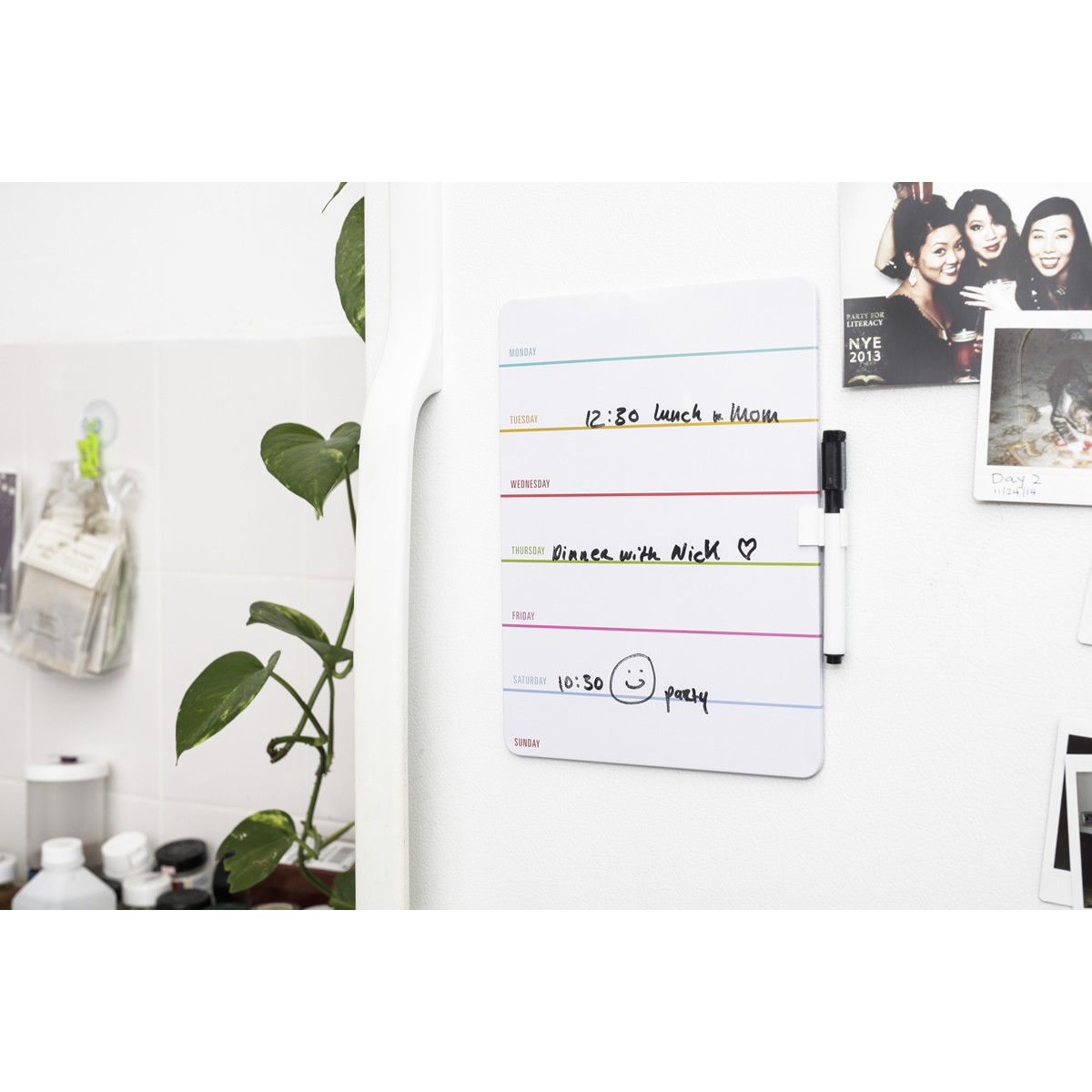 KIKKERLAND Daily Dry Erase Board Πίνακας με Πρόγραμμα Εβδομάδας