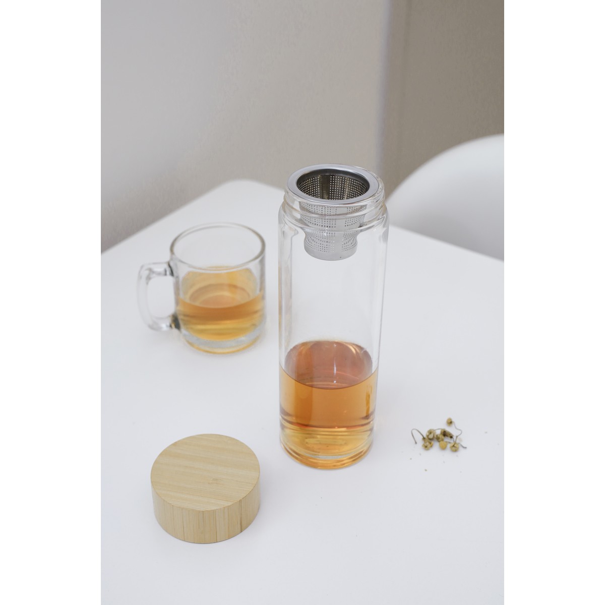 KIKKERLAND Zen Tea Infuser Μπουκάλι για Τσάι