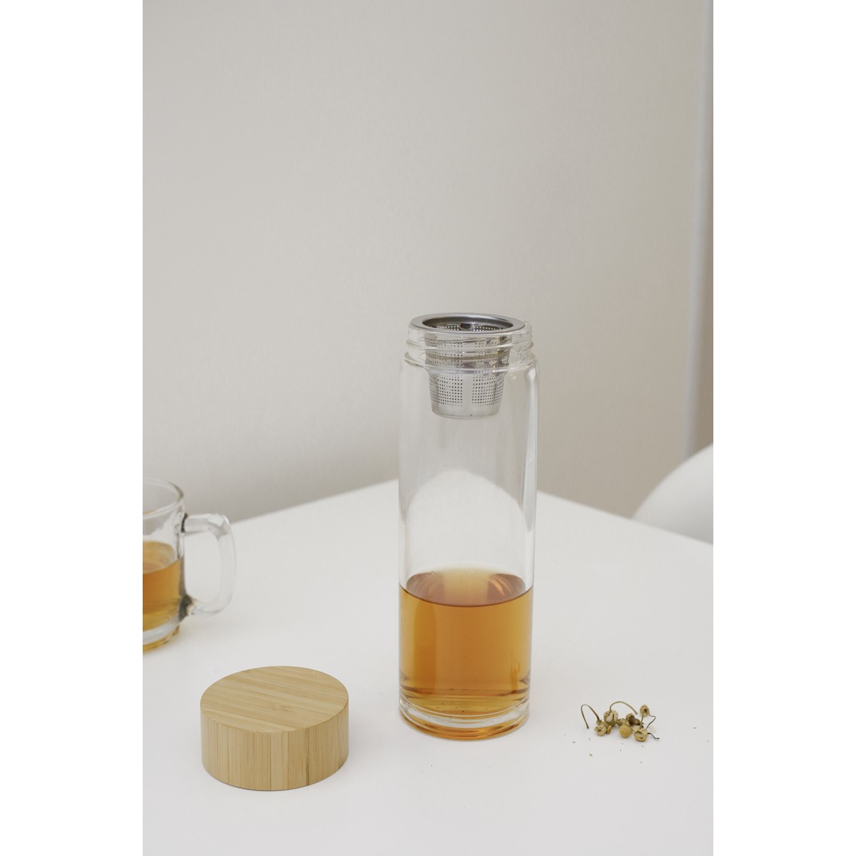 KIKKERLAND Zen Tea Infuser Μπουκάλι για Τσάι