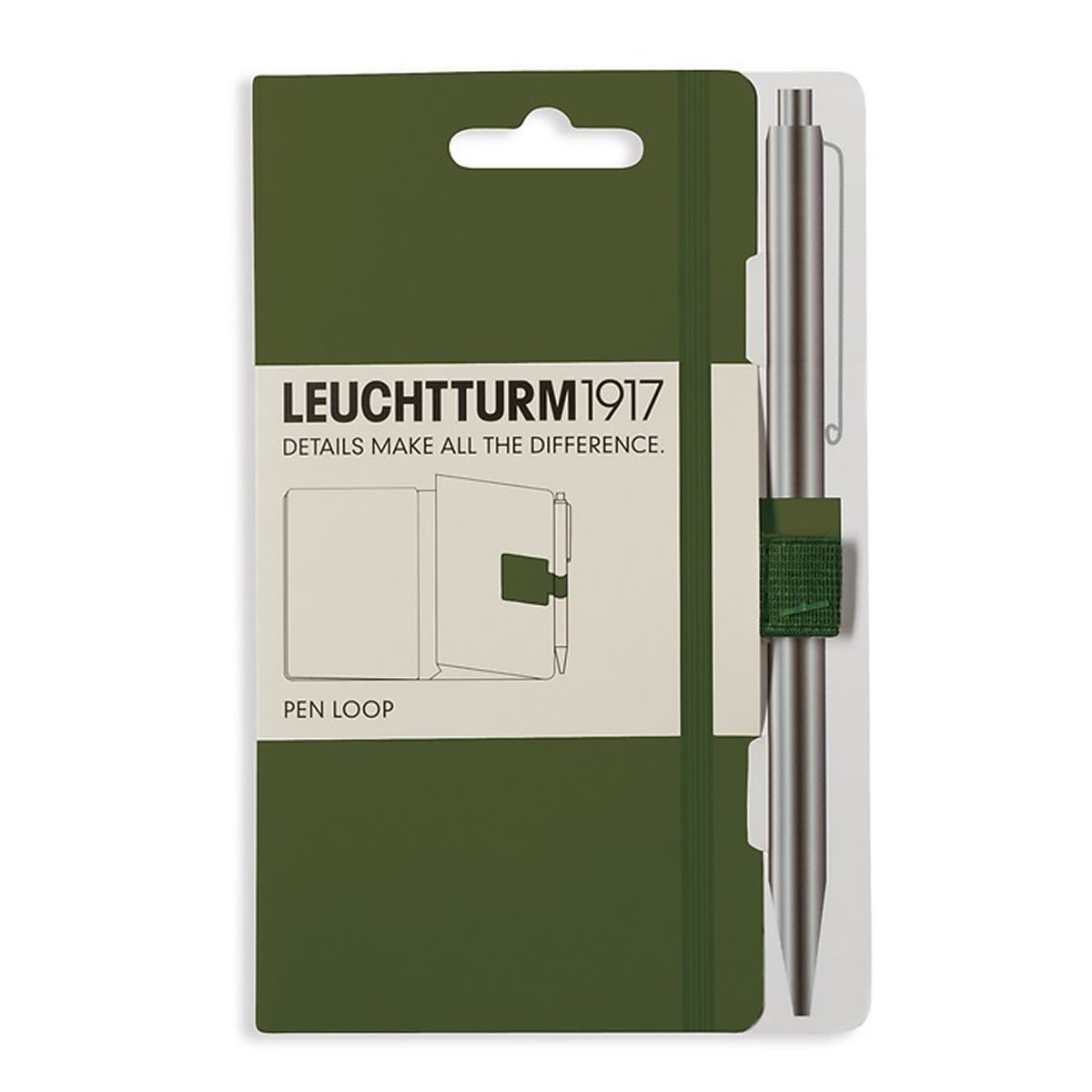 LEUCHTTURM1917 Pen Loop Θηλιά για Στυλό - Army