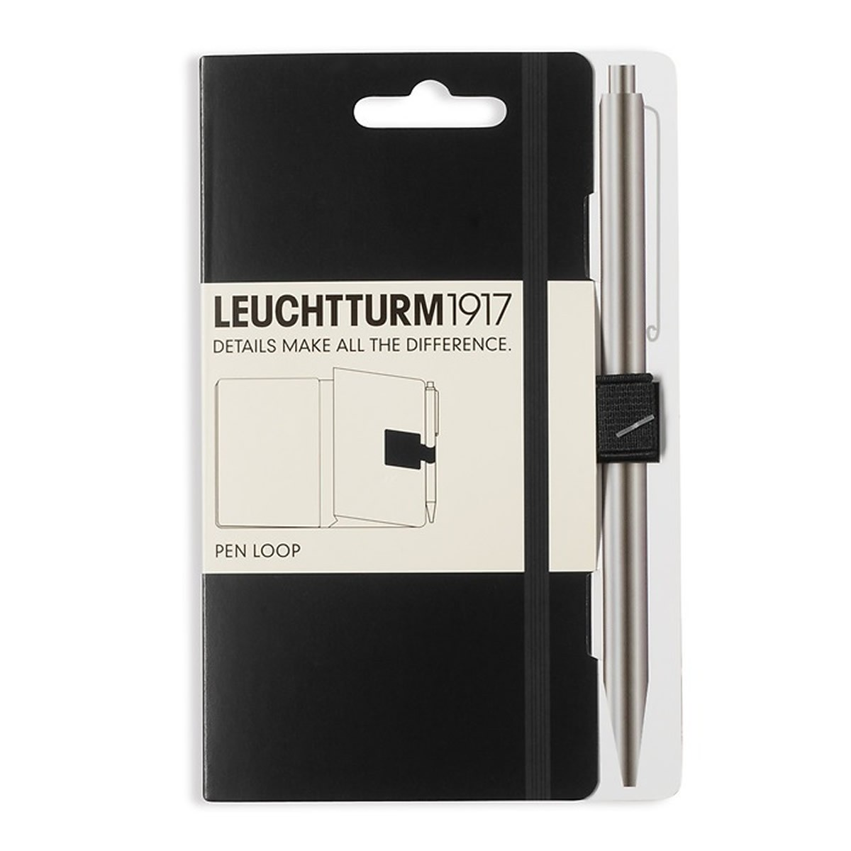 LEUCHTTURM1917 Pen Loop Θηλιά για Στυλό - Black