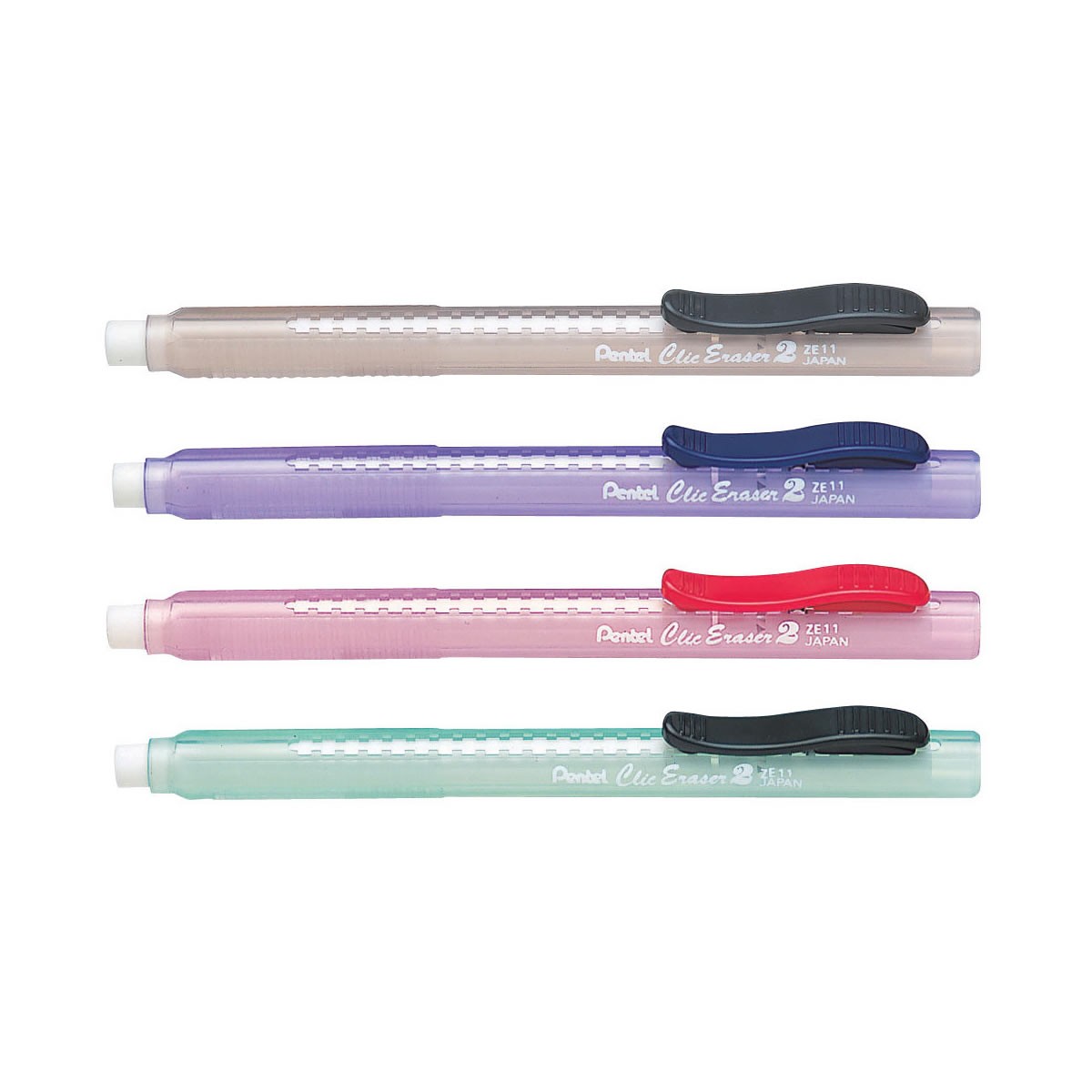 Pentel Γόμα Στυλό ClicEraser 2 Καφέ