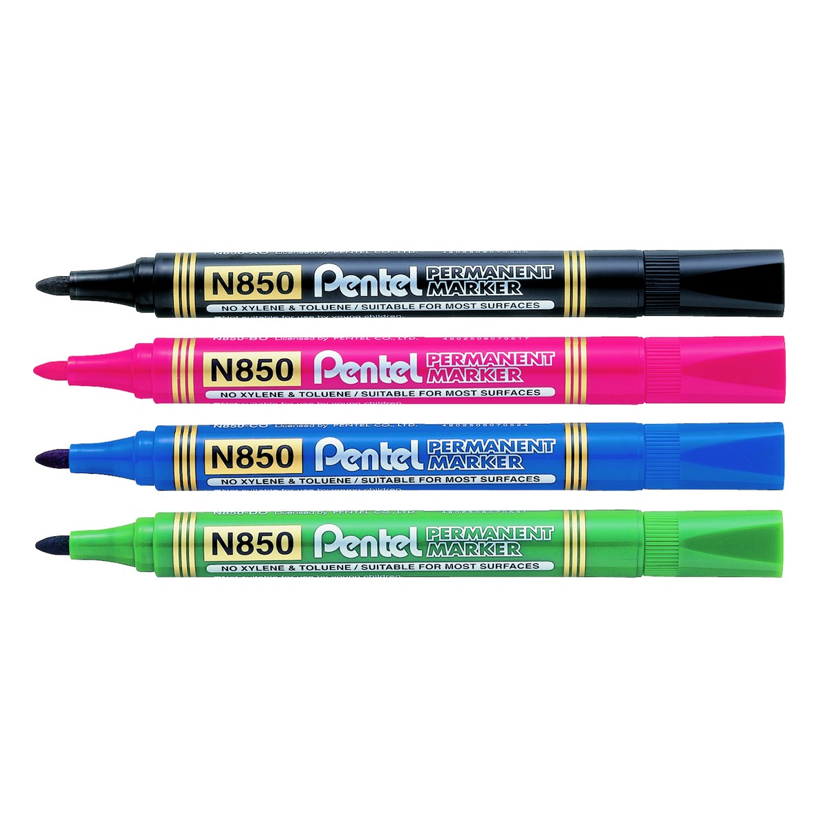 Pentel Μαρκαδόρος Κιβωτίου Μαύρος