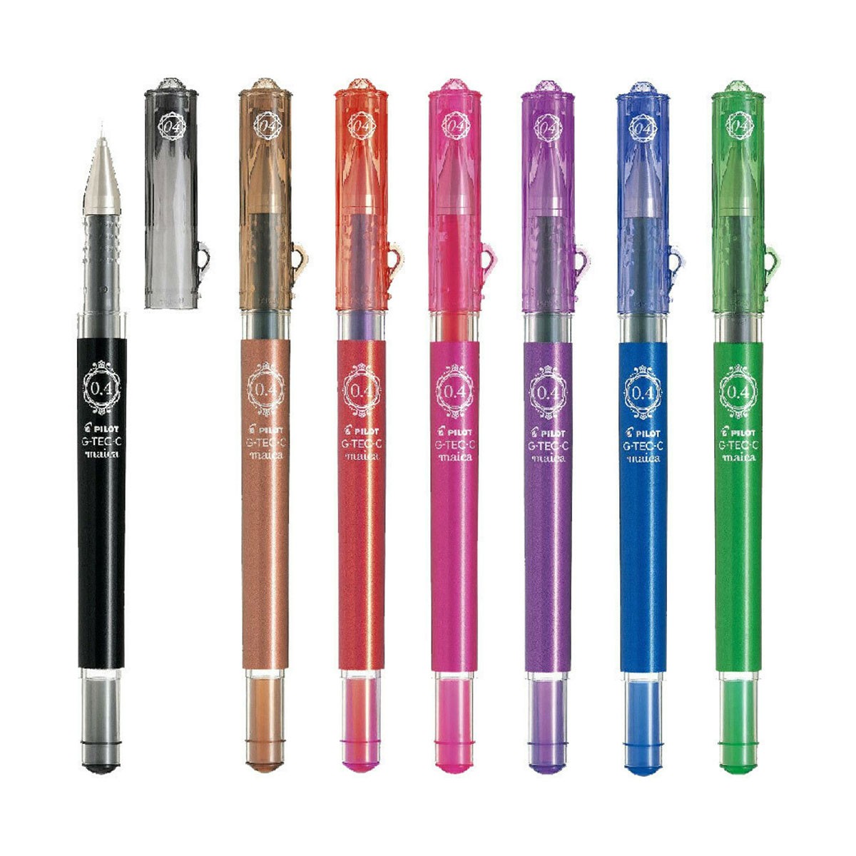 Pilot G-TEC-C Maica Στυλό 0.4mm Σκούρο Μπλε