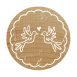 COLOP Arts & Crafts Woodies Ξύλινη Σφραγίδα Doves