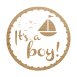 COLOPCOLOP Arts & Crafts Woodies Ξύλινη Σφραγίδα - It's a boy