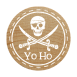 COLOP Arts & Crafts Woodies Ξύλινη Σφραγίδα Yo Ho