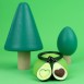Metalmorphose Μπρελόκ Avocado Metalmorphose Μπρελόκ Avocado