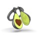 Metalmorphose Μπρελόκ Avocado Metalmorphose Μπρελόκ Avocado