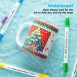 Ohuhu Acrylic Paint Markers Cotton-core Σετ 36 Ακρυλικών Μαρκαδόρων Fine & Dot