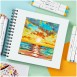 Ohuhu Bleedproof Sketchbook Σπιράλ Μπλοκ Σχεδίου 22.5 x 21.0 cm 150gr