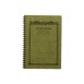 CD Note Twin Ring A5 Σημειωματάριο Olive (Kanran)
