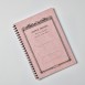 CD Note Twin Ring A5 Σημειωματάριο Peach (Momo)