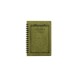 CD Note Twin Ring A6 Σημειωματάριο Olive (Kanran)