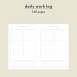 Iconic Ημερήσιο Ημερολόγιο Daily A5 work log Olive green