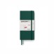 LEUCHTTURM1917 Εβδομαδιαίο Ημερολόγιο & Notebook Dotted 2026 Wallet B6+ x A6 Forest Green