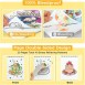 Ohuhu Σετ 4 Bleedproof Coloring Books