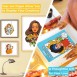 Ohuhu Bleedproof Coloring Book Portraits of Joy