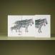 Paper Republic Ανταλλακτικά Φύλλα Animal Companions Refills - XL / Ριγέ