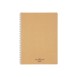 Σημειωματάριο Soft Ring A5 Dot Natural Beige