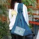 NÄHE Τσάντα Ώμου Shopper Blue