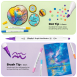 Ohuhu Acrylic Paint Markers Cotton-core Σετ 72 Ακρυλικών Μαρκαδόρων Brush & Fine