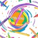Ohuhu Metallic Marker Σετ 12 Μαρκαδόροι Νερού με Glitter