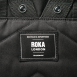 ROKA London All Black Canfield B Σακίδιο Πλάτης Roll-Top Ash από Ανακυκλωμένο Canvas Medium 15L