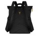 ROKA London Canfield B Gold Label Σακίδιο Πλάτης Roll-Top Black από Ανακυκλωμένο Nylon Medium 15L