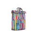 ROKA London Canfield B Σακίδιο Πλάτης Roll-Top Multi Stripe από Ανακυκλωμένο Canvas Medium 15L
