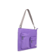 ROKA London Moorgate Messenger Τσάντα Ώμου Majestic Purple από Ανακυκλωμένο Nylon - Medium 3.1L