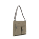 ROKA London Moorgate Messenger Τσάντα Ώμου Taupe από Ανακυκλωμένο Nylon - Medium 3.1L