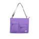 ROKA London Moorgate Messenger Τσάντα Ώμου Majestic Purple από Ανακυκλωμένο Nylon - Medium 3.1L