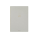 Σπιράλ Σημειωματάριο Α5 με Γκρι Σελίδες - Κουκκίδες