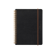 Σπιράλ Σημειωματάριο WM Grain B6 Black