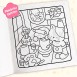 Coco Wyo Comfy Corner - Coloring Book
