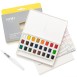 HIMI Κασετίνα Watercolour 36 Χρωμάτων σε Half-Pans με πινέλο