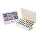 HIMI Κασετίνα Watercolour 36 Χρωμάτων σε Half-Pans με πινέλο