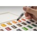 HIMI Κασετίνα Watercolour 36 Χρωμάτων σε Half-Pans με πινέλο