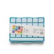 HIMI Σετ 24 Χρωμάτων Jelly Cup Gouache με Παλέτα Ανάμιξης - Ice Blue Case Edition